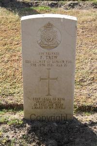 Ismailia War Memorial Cemetery - Trew, F